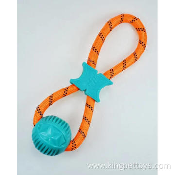 Pet Ball Toy with rope Dog Chew Toy